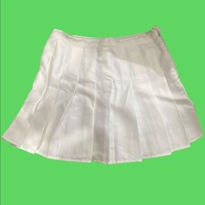 White Tennis Skirt